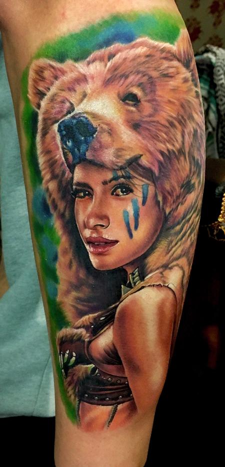 Tattoos - Bear Skin